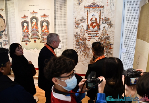 2023-02-26 - Vernissage exposition Sur la voie de Bouddha